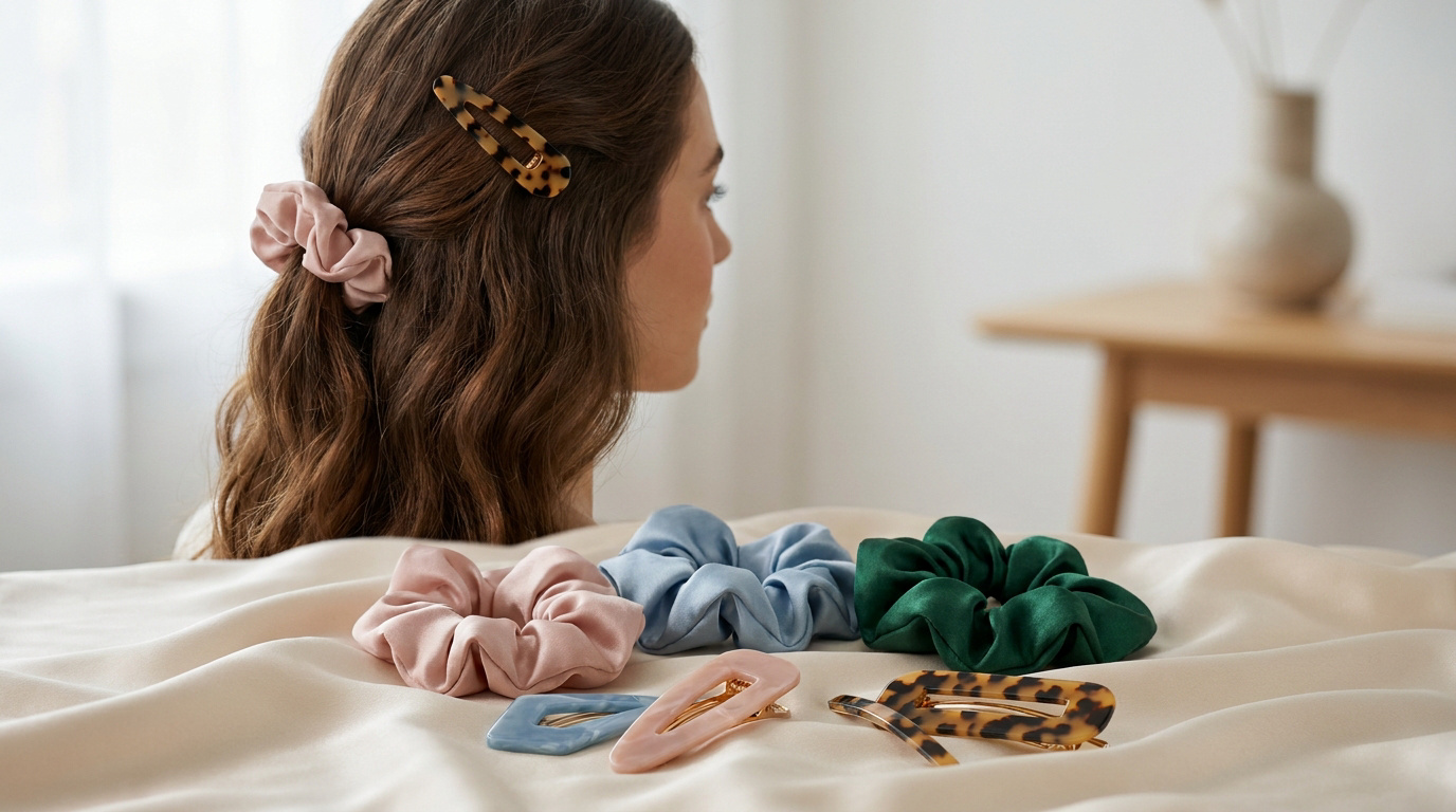 Les chouchous et barrettes tendance