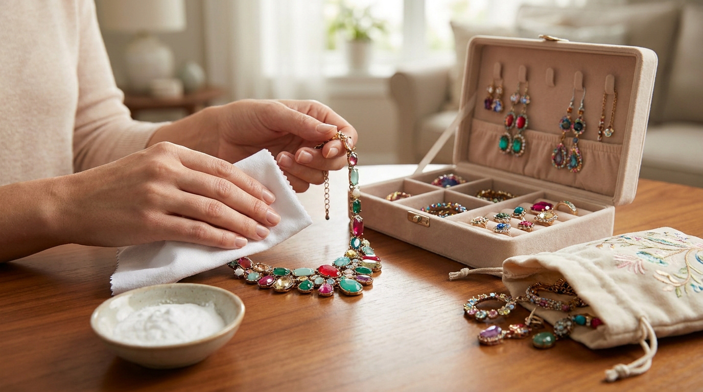 Entretenir ses bijoux fantaisie