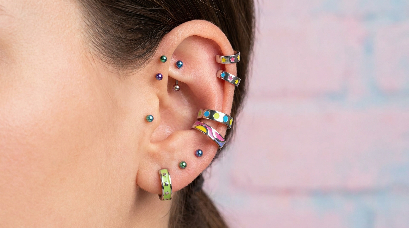 Les boucles d'oreilles fun à collectionner